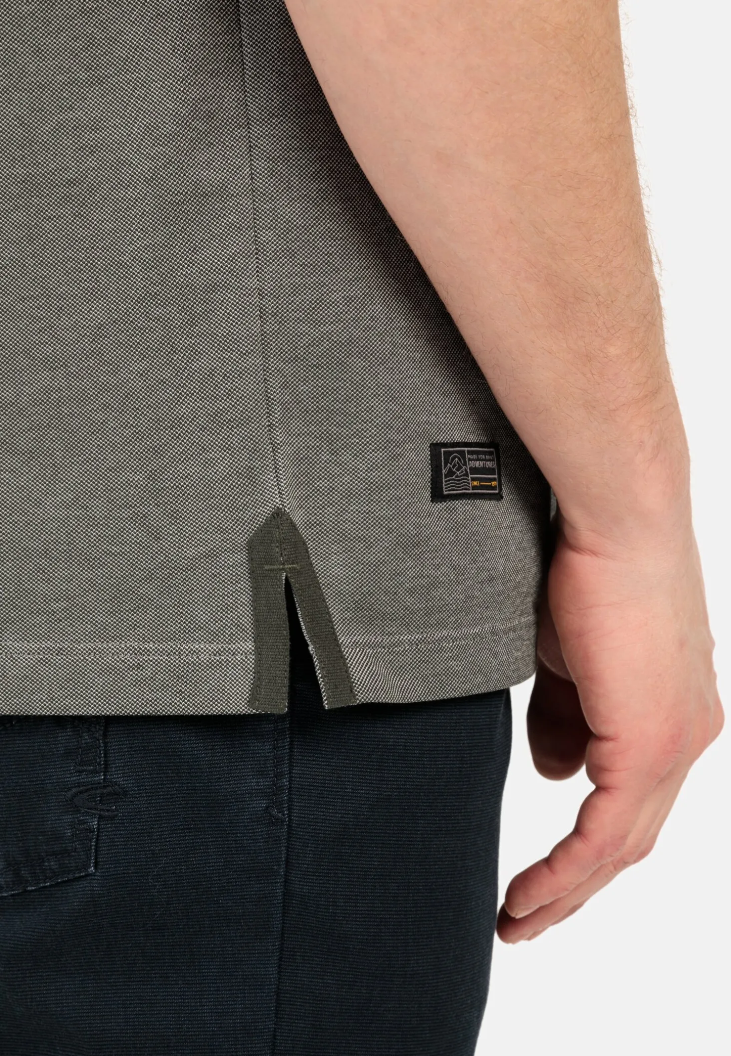 Piqué Poloshirt mit Cooling Effekt