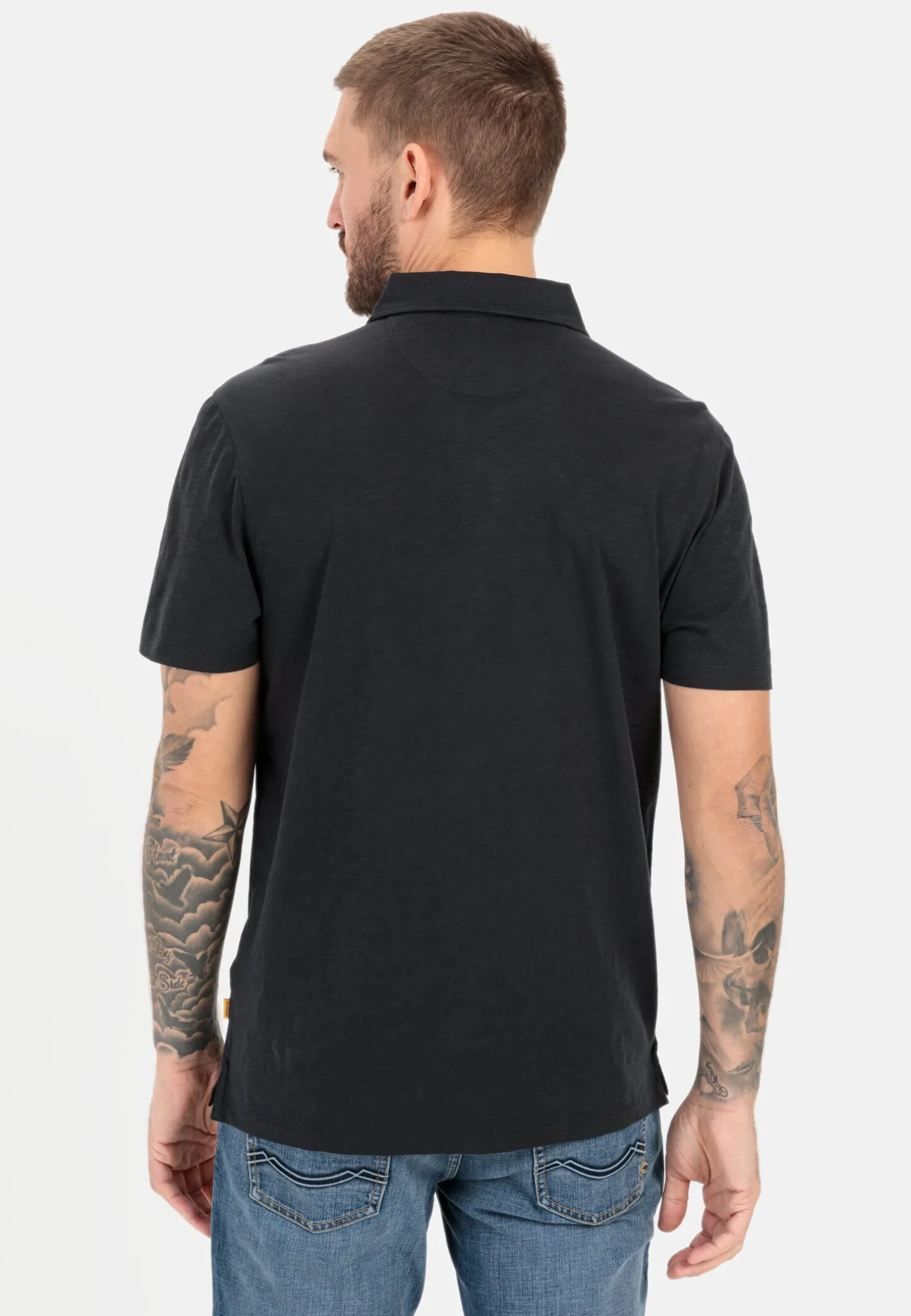 Piqué-Poloshirt aus zertifiziertem Organic Cotton