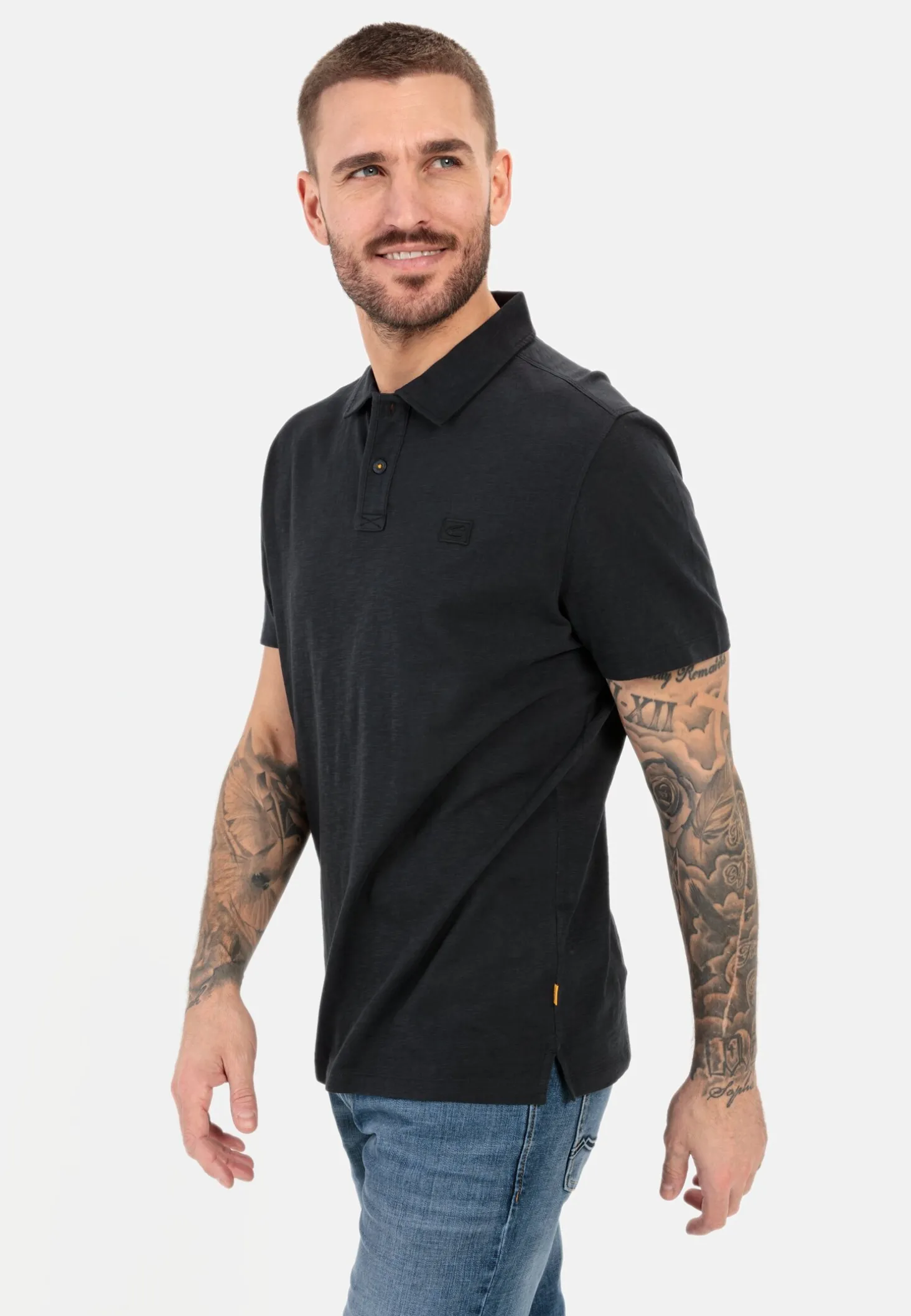 Piqué-Poloshirt aus zertifiziertem Organic Cotton