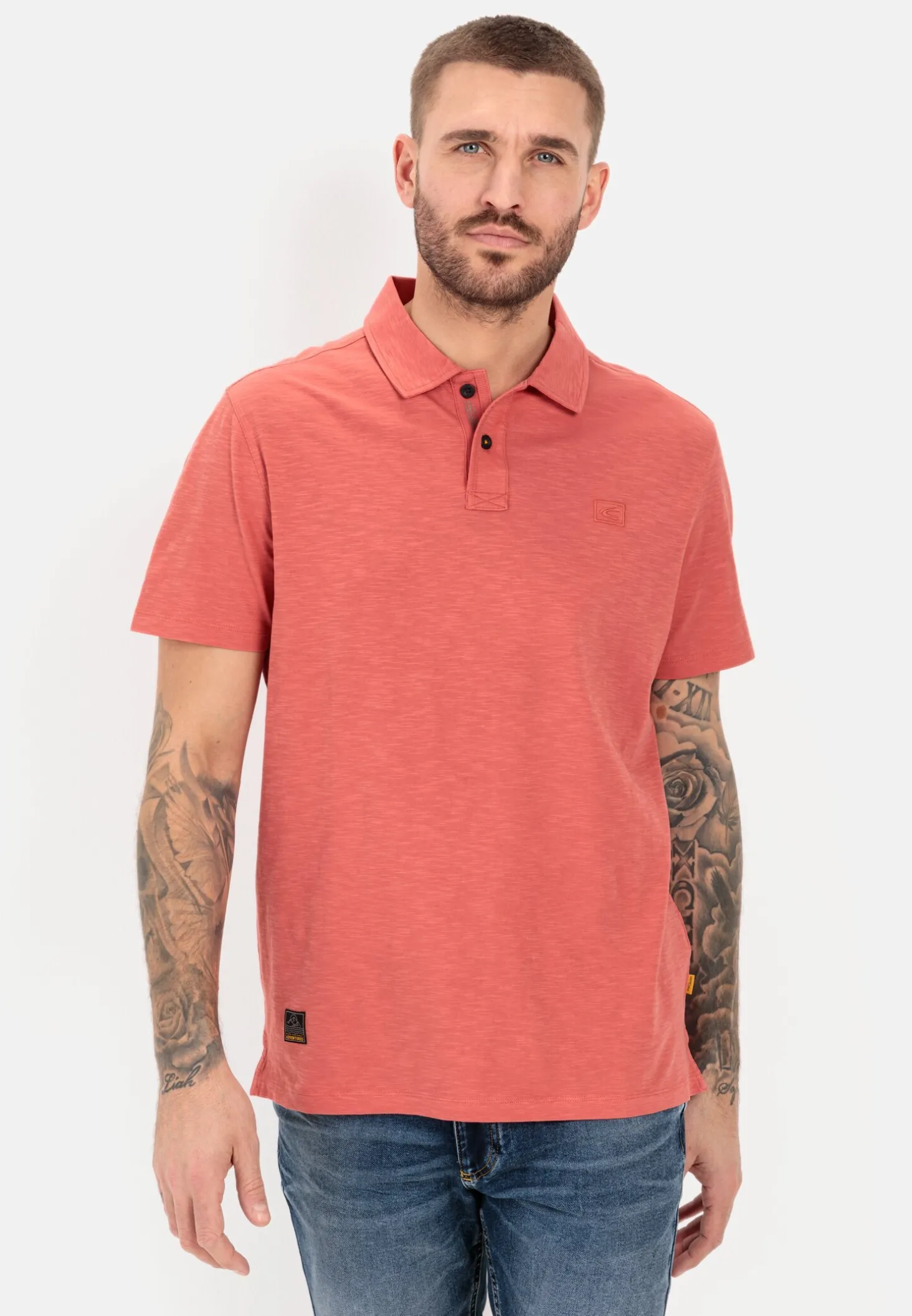 Piqué-Poloshirt aus zertifiziertem Organic Cotton