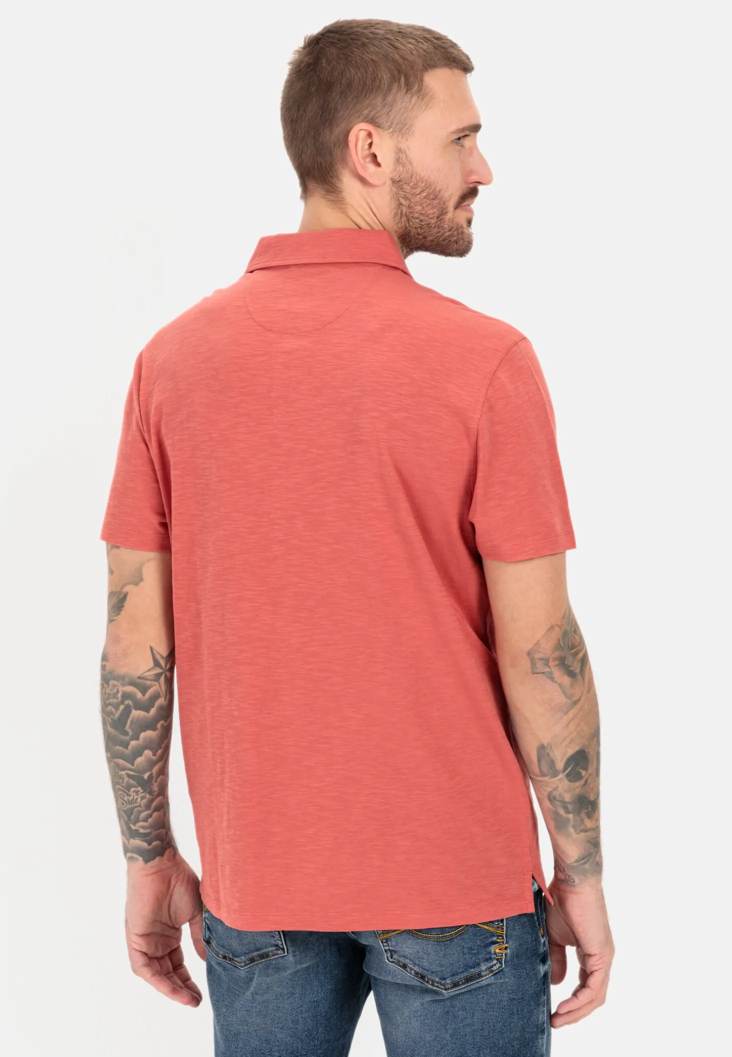 Piqué-Poloshirt aus zertifiziertem Organic Cotton