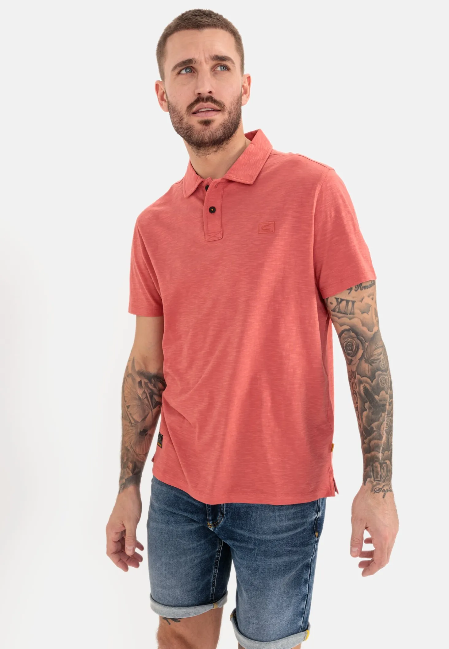 Piqué-Poloshirt aus zertifiziertem Organic Cotton