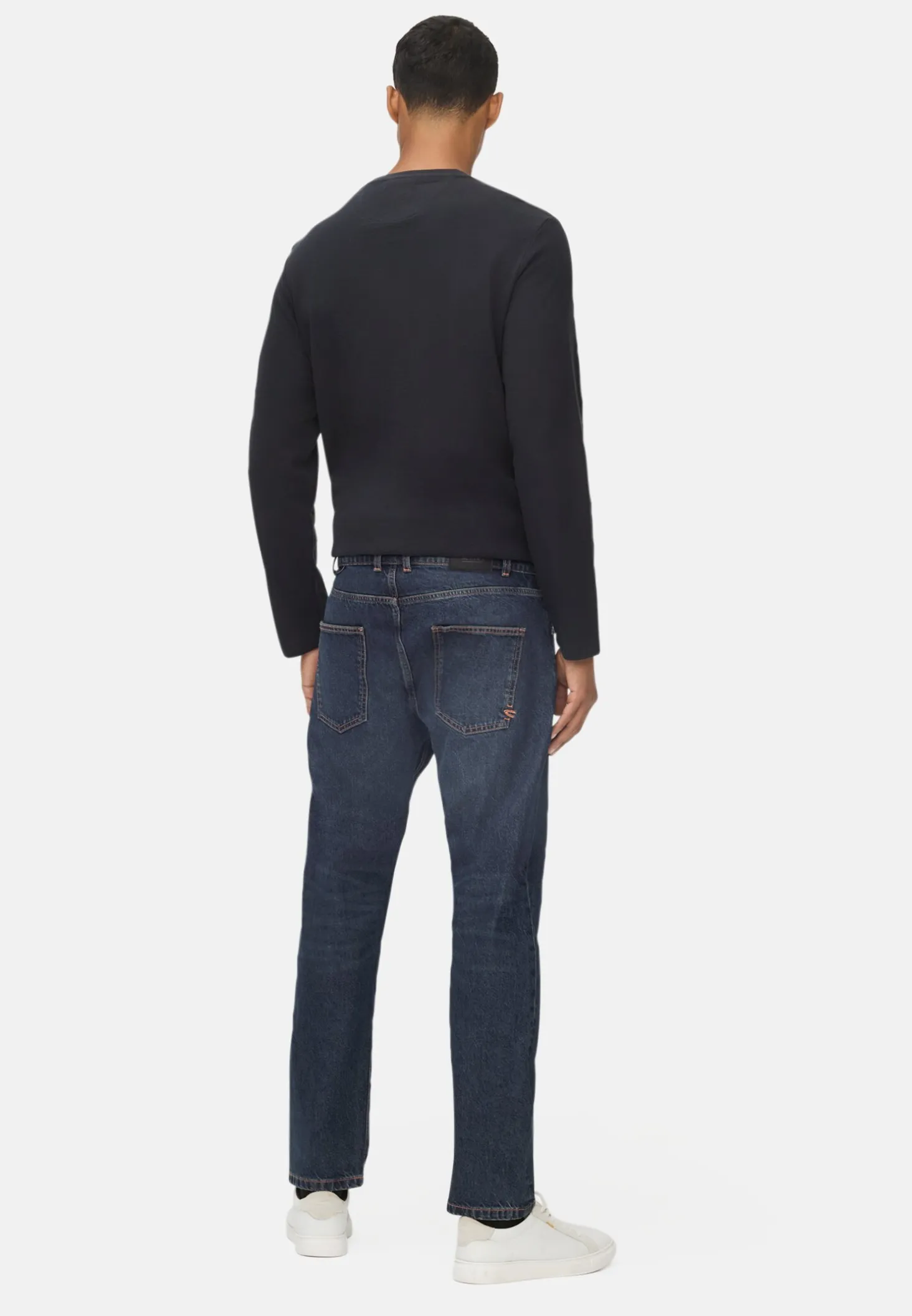 5-Pkt Loose Fit Jeans aus reiner Baumwolle