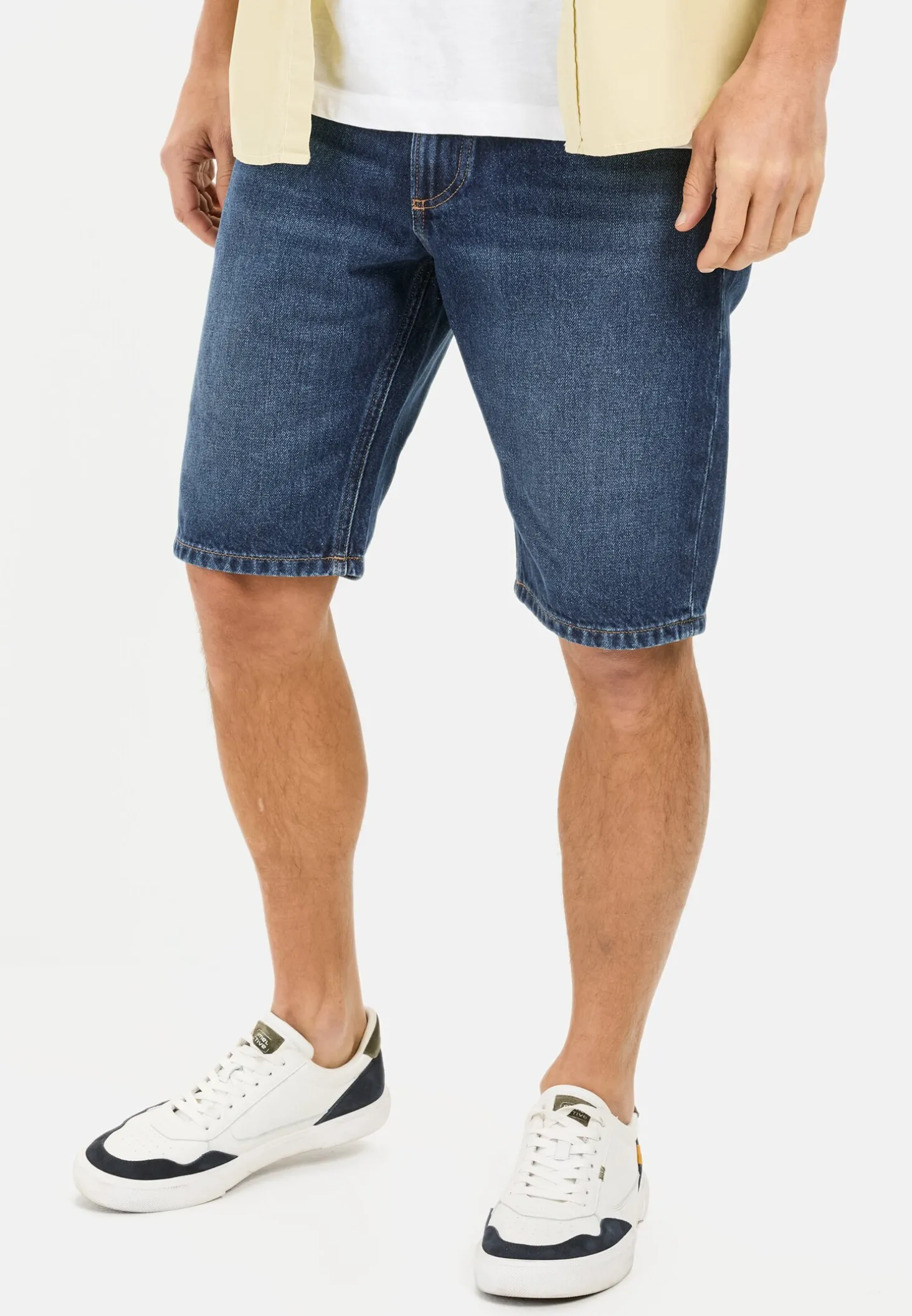 5-Pocket Denim Shorts aus Baumwolle