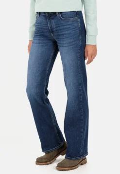 5-Pocket Jeans mit weiten Hosenbeinen