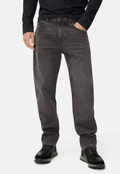 5-Pocket Loose Fit Jeans aus reiner Baumwolle