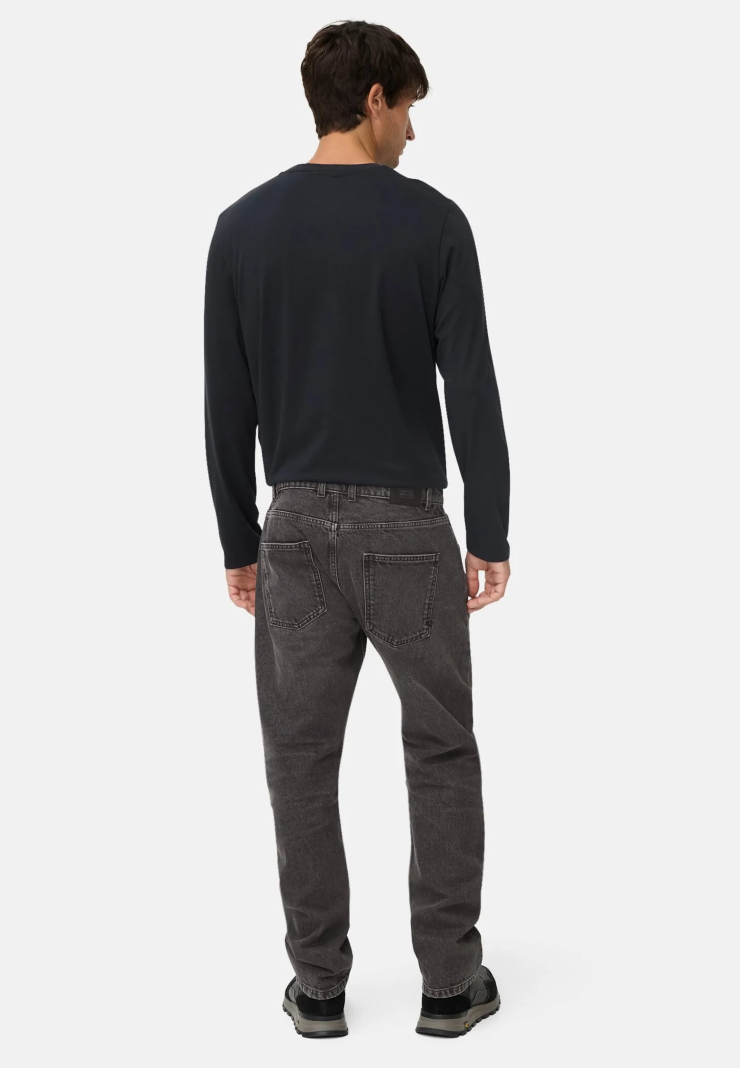5-Pocket Loose Fit Jeans aus reiner Baumwolle