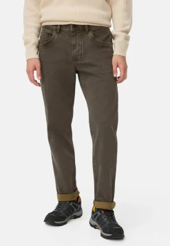 5-Pocket Relaxed Fit Hose aus Baumwoll-Mix