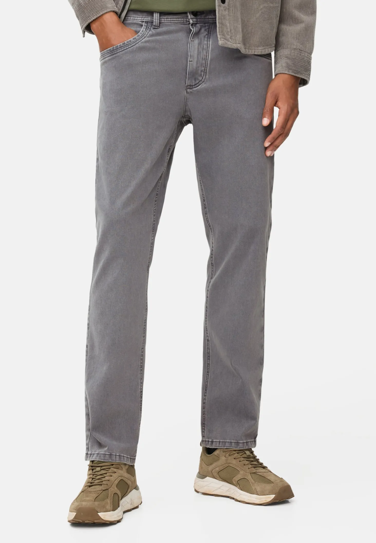 5-Pocket Relaxed Fit Hose aus Baumwoll-Mix