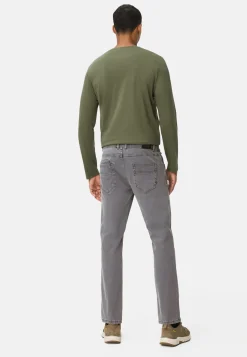 5-Pocket Relaxed Fit Hose aus Baumwoll-Mix