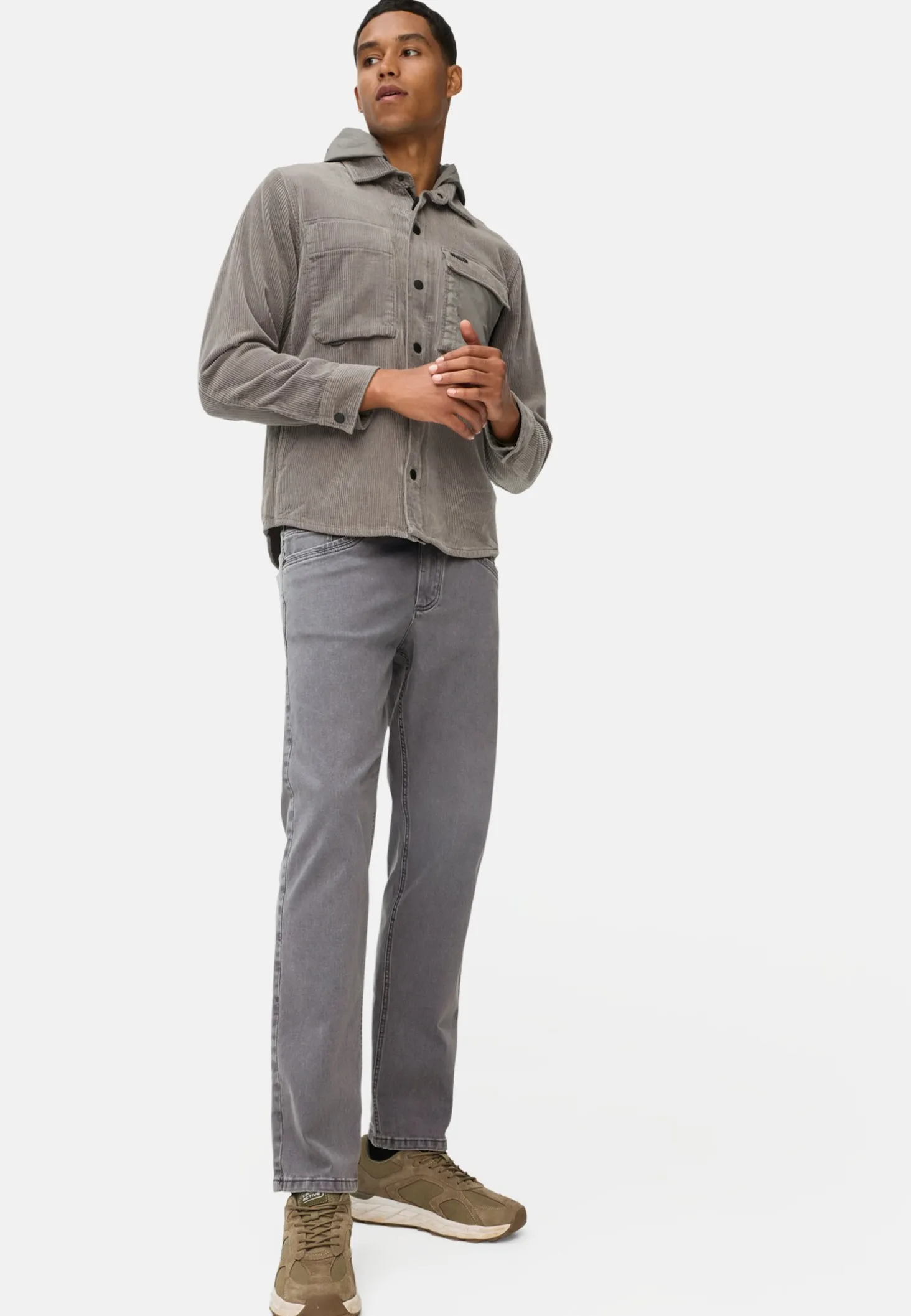 5-Pocket Relaxed Fit Hose aus Baumwoll-Mix
