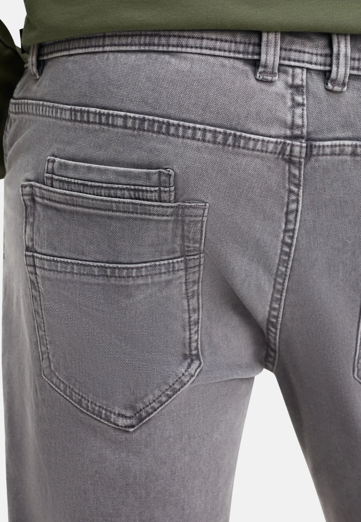 5-Pocket Relaxed Fit Hose aus Baumwoll-Mix
