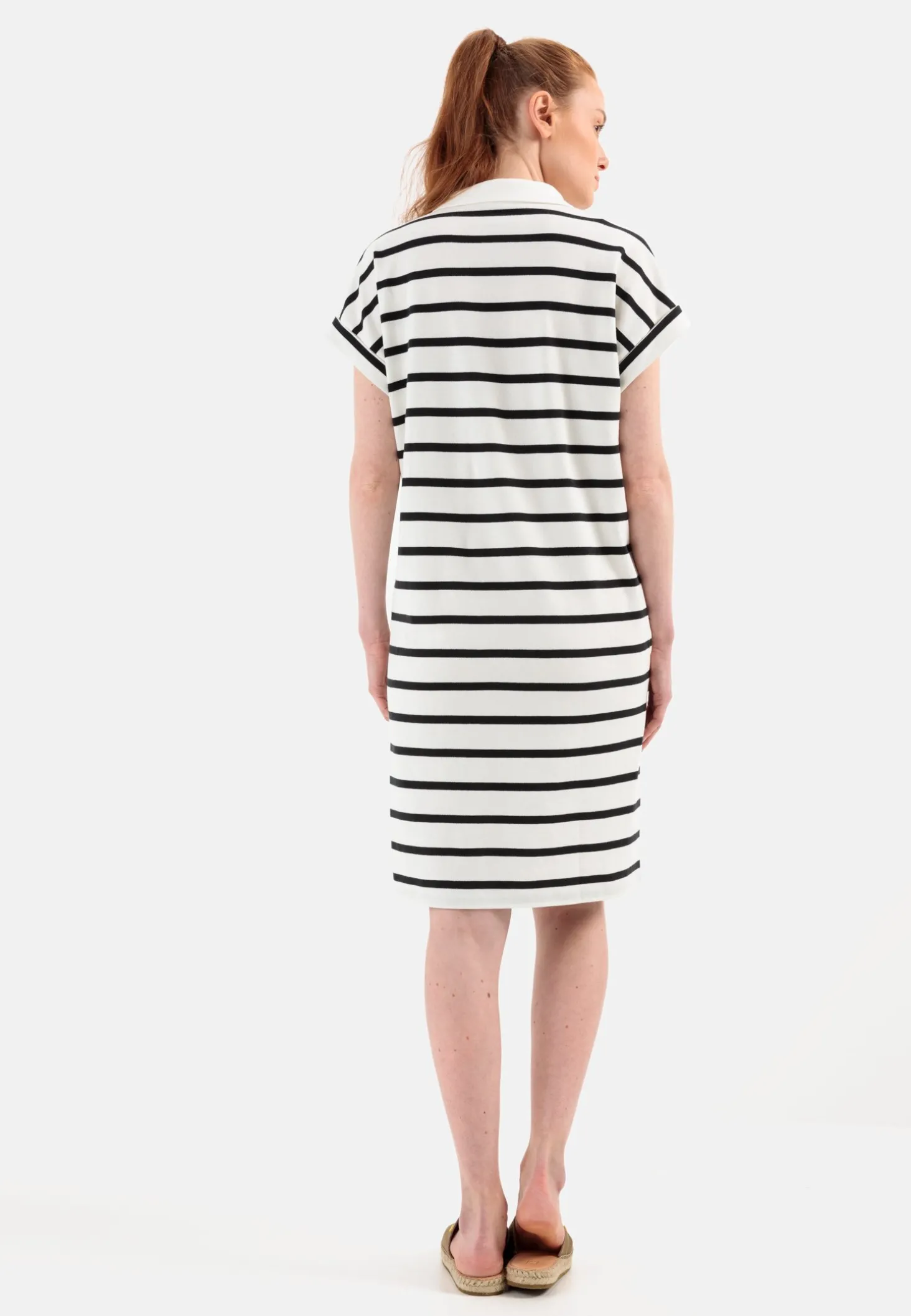 Polo Kleid aus Piqué Baumwolle