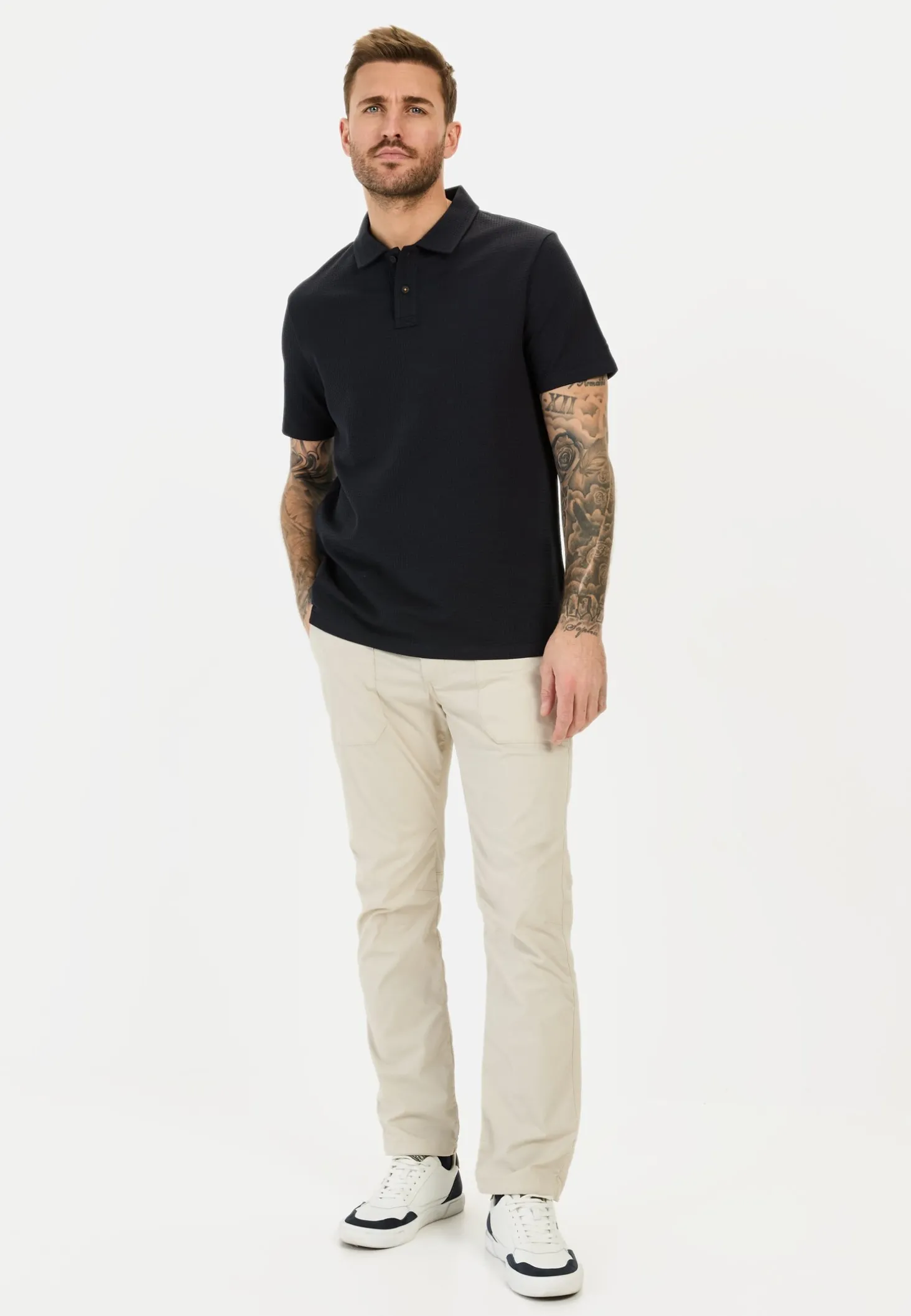 Poloshirt aus einem Baumwollmix