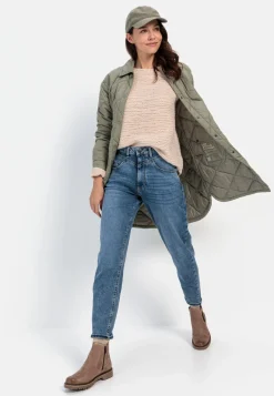 Puffer Steppmantel aus recyceltem Polyester