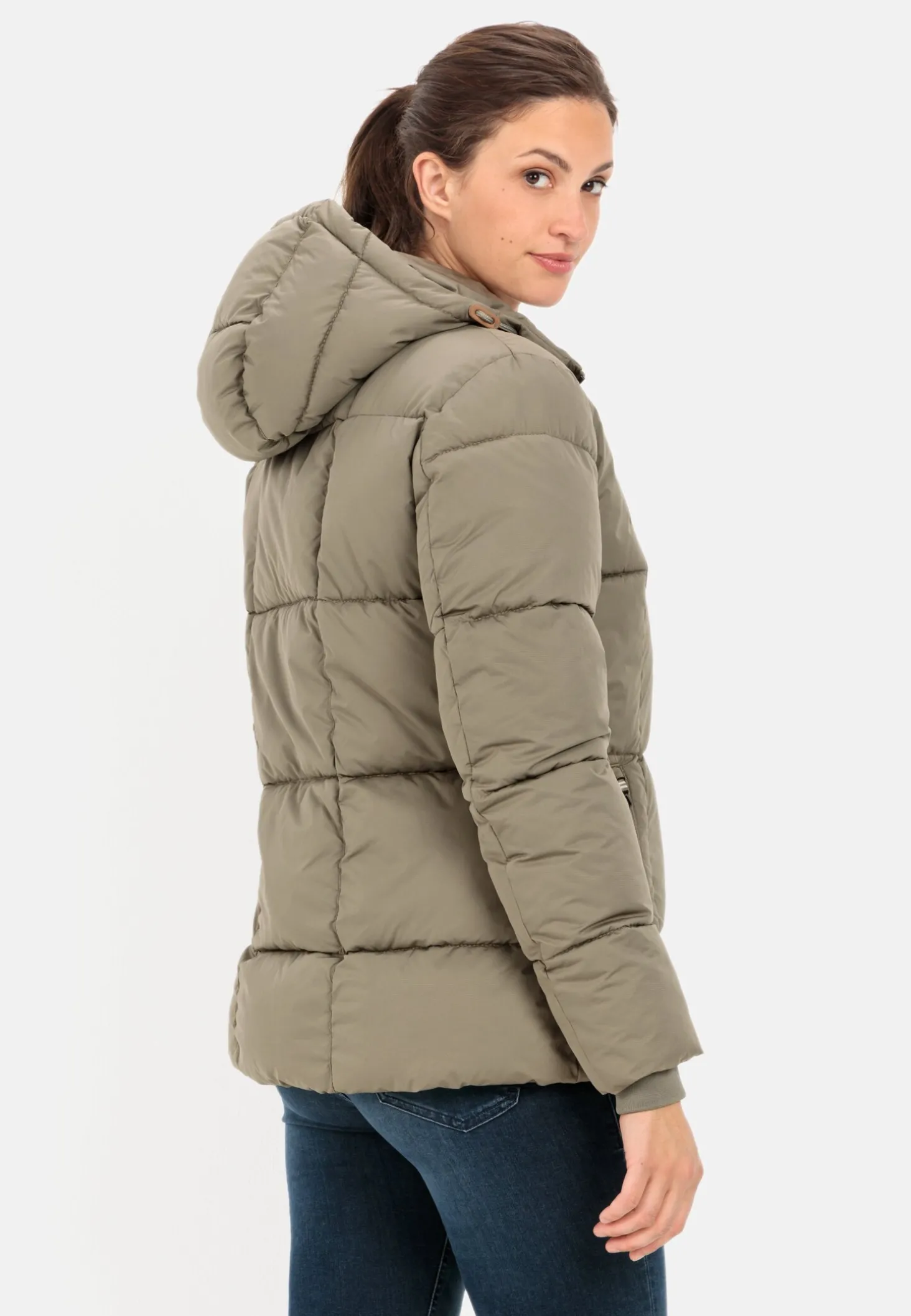 Pufferjacke mit Kapuze