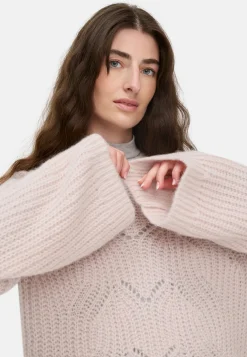 Pullover mit strukturiertem Strickmuster