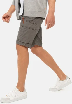 Regular Fit Cargo Shorts mit Minimal Print