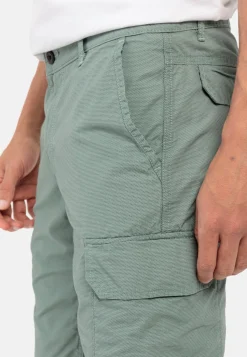 Regular Fit Cargo Shorts mit Minimal Print