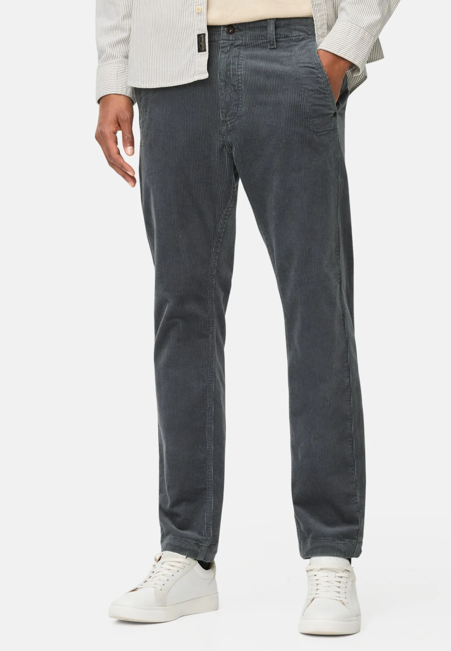 Regular Fit Chino Hose aus Cord