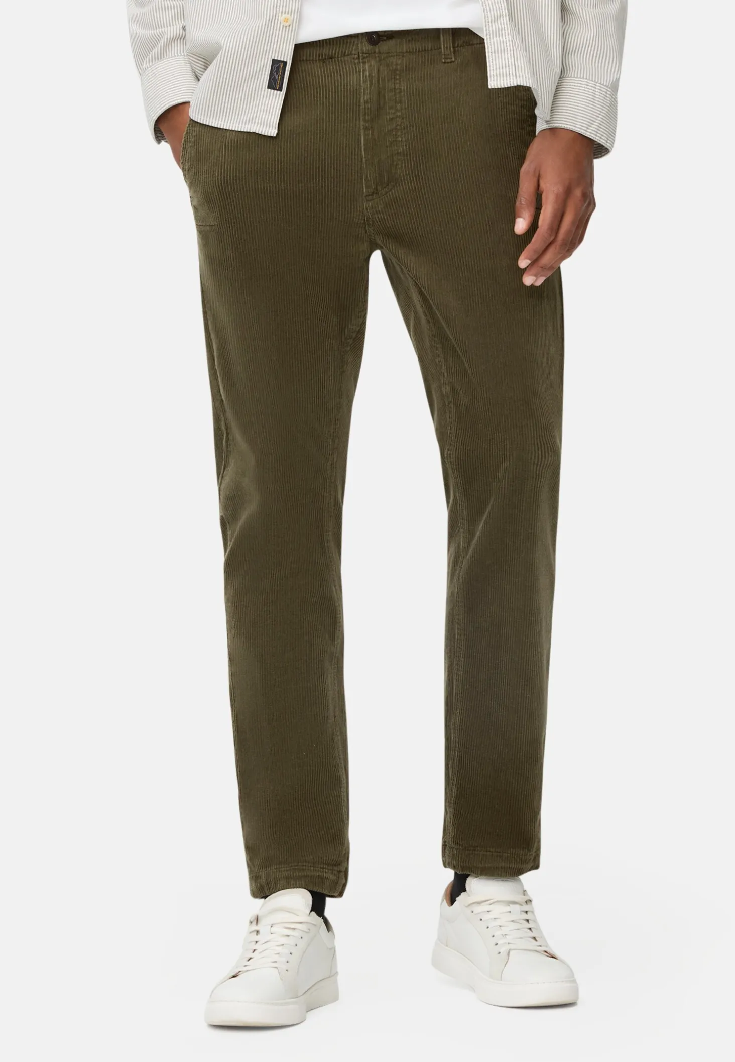 Regular Fit Chino Hose aus Cord