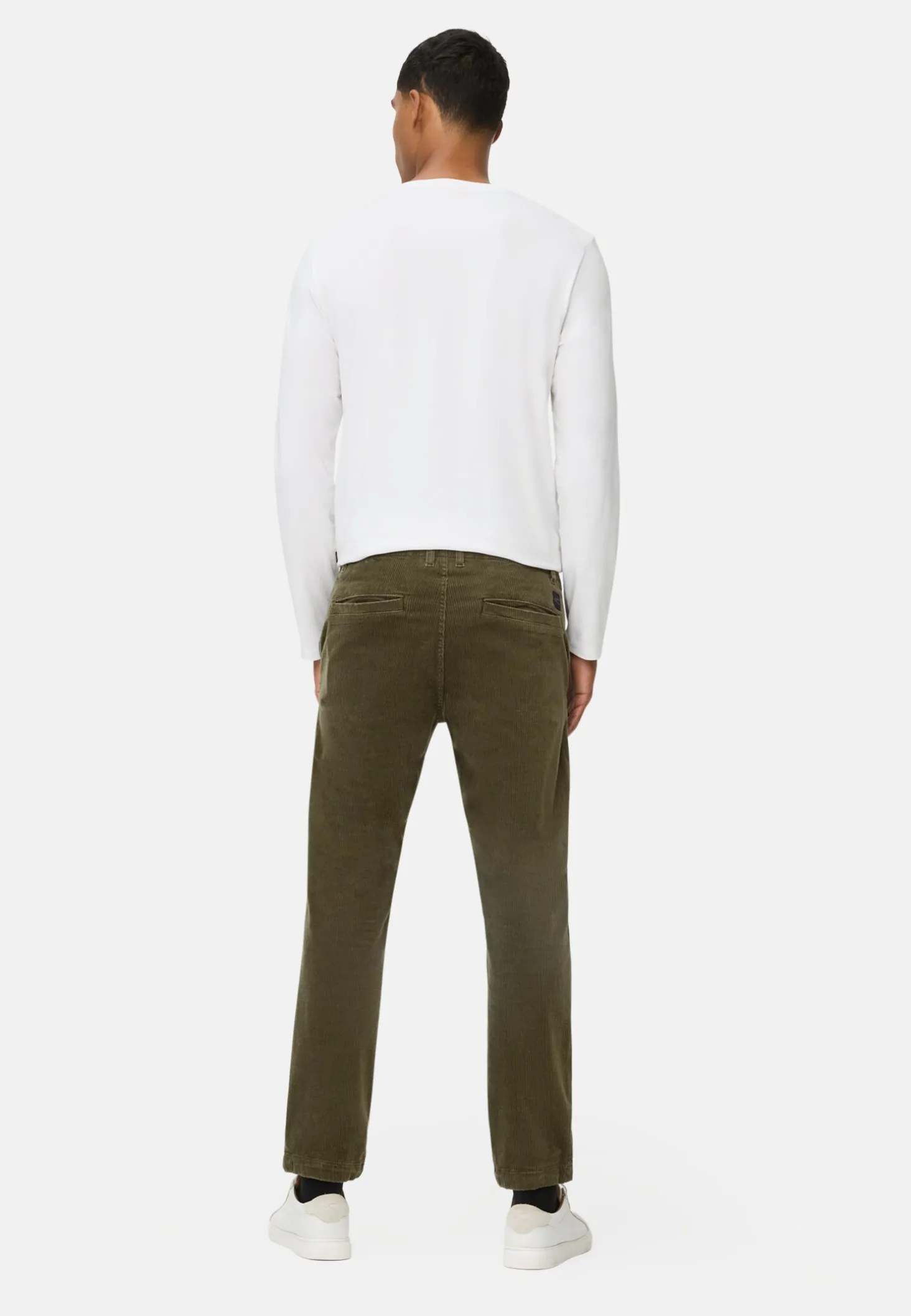 Regular Fit Chino Hose aus Cord