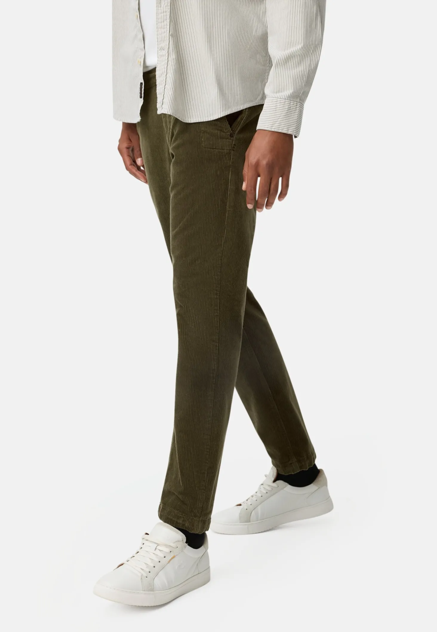 Regular Fit Chino Hose aus Cord