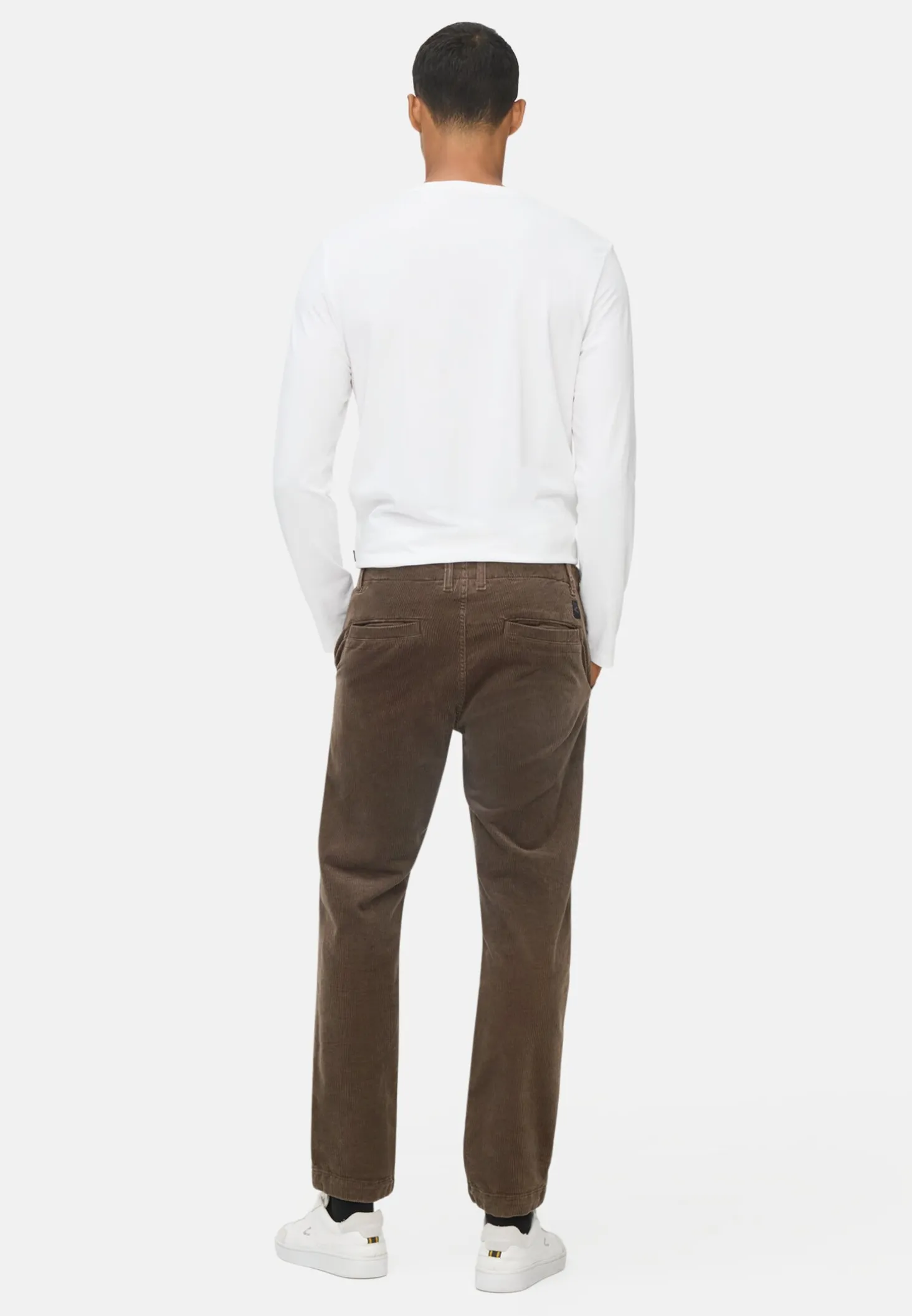 Regular Fit Chino Hose aus Cord