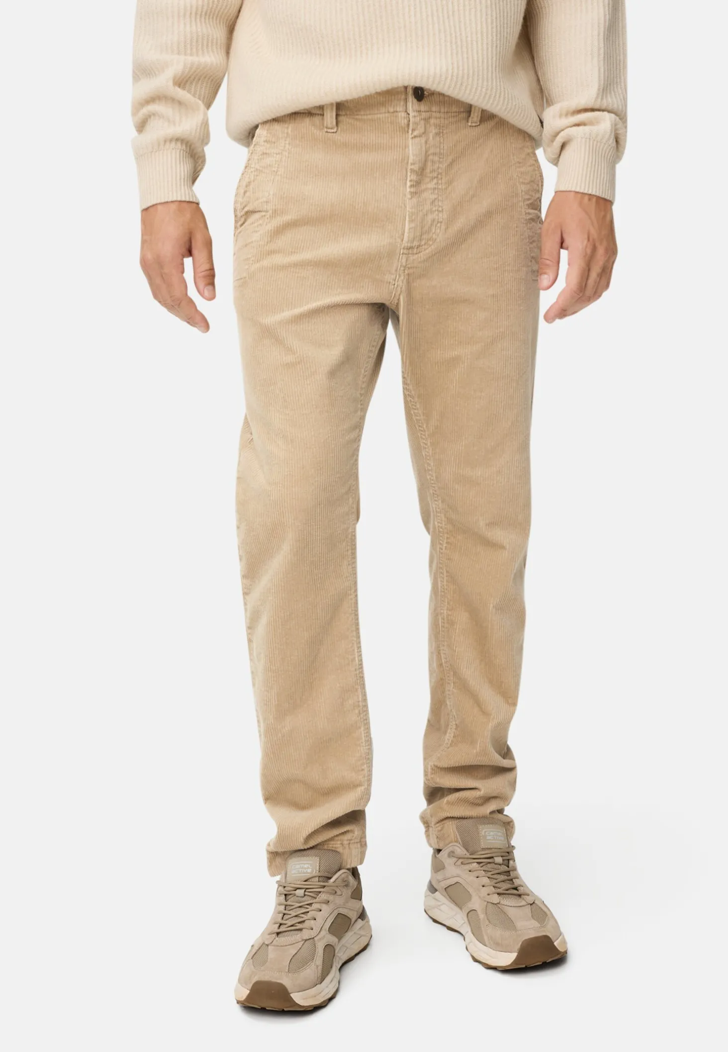 Regular Fit Chino Hose aus Cord