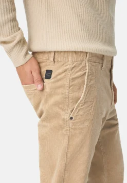 Regular Fit Chino Hose aus Cord