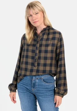 Regular Fit Karobluse aus Viskose