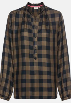 Regular Fit Karobluse aus Viskose