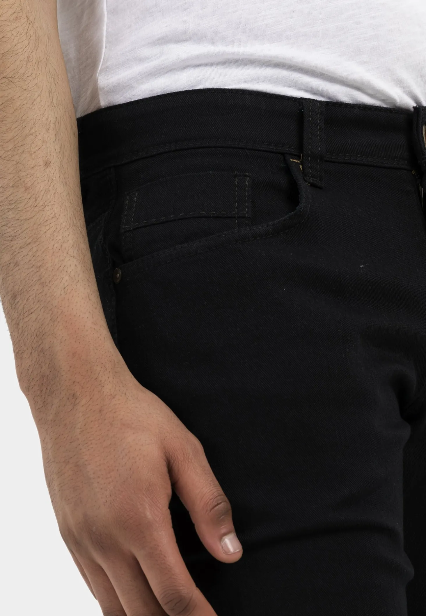 Regular Fit 5-Pocket Jeans Forever Black