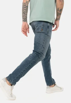 Regular Fit 5-Pocket Jeans aus Baumwolle