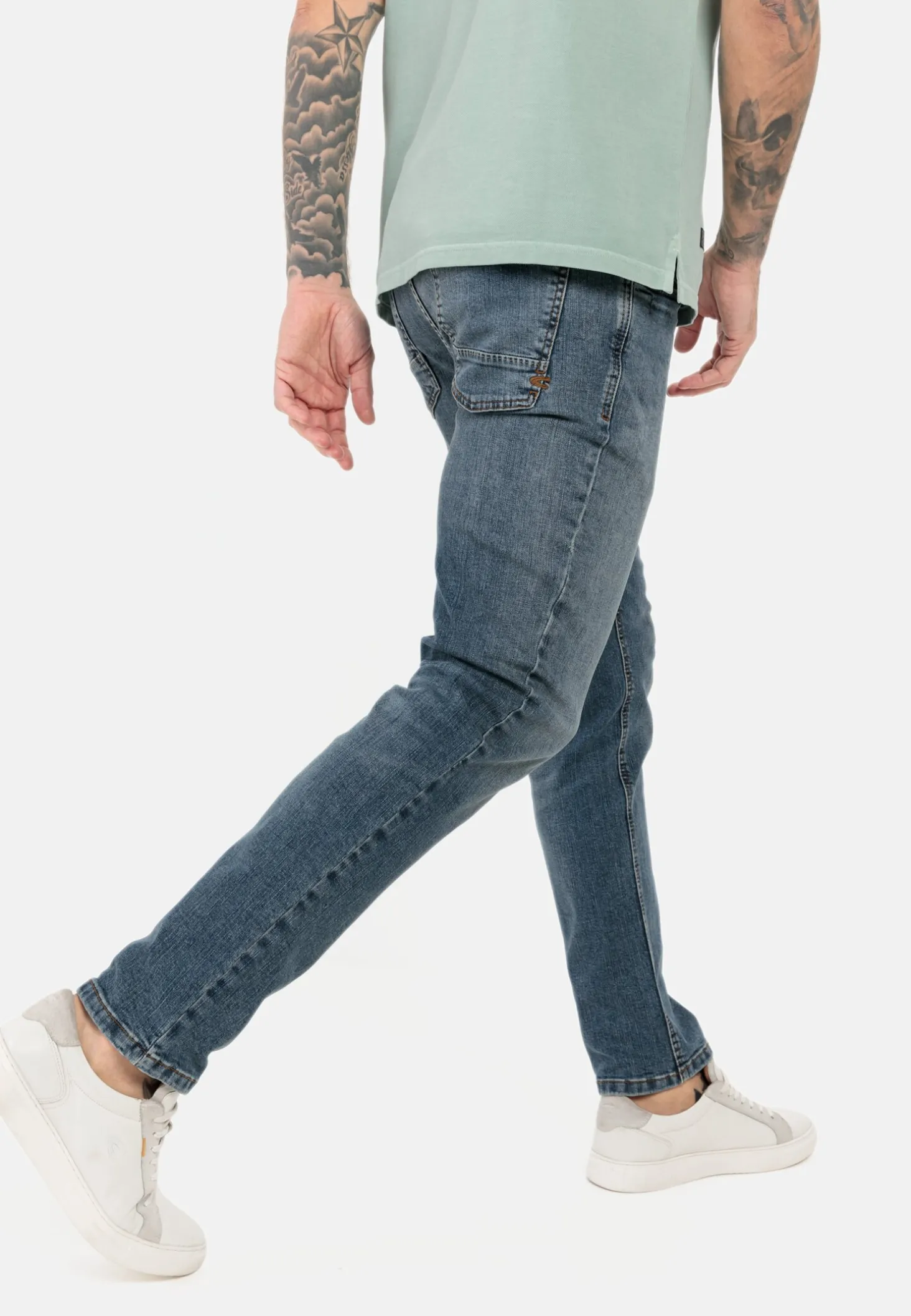 Regular Fit 5-Pocket Jeans aus Baumwolle