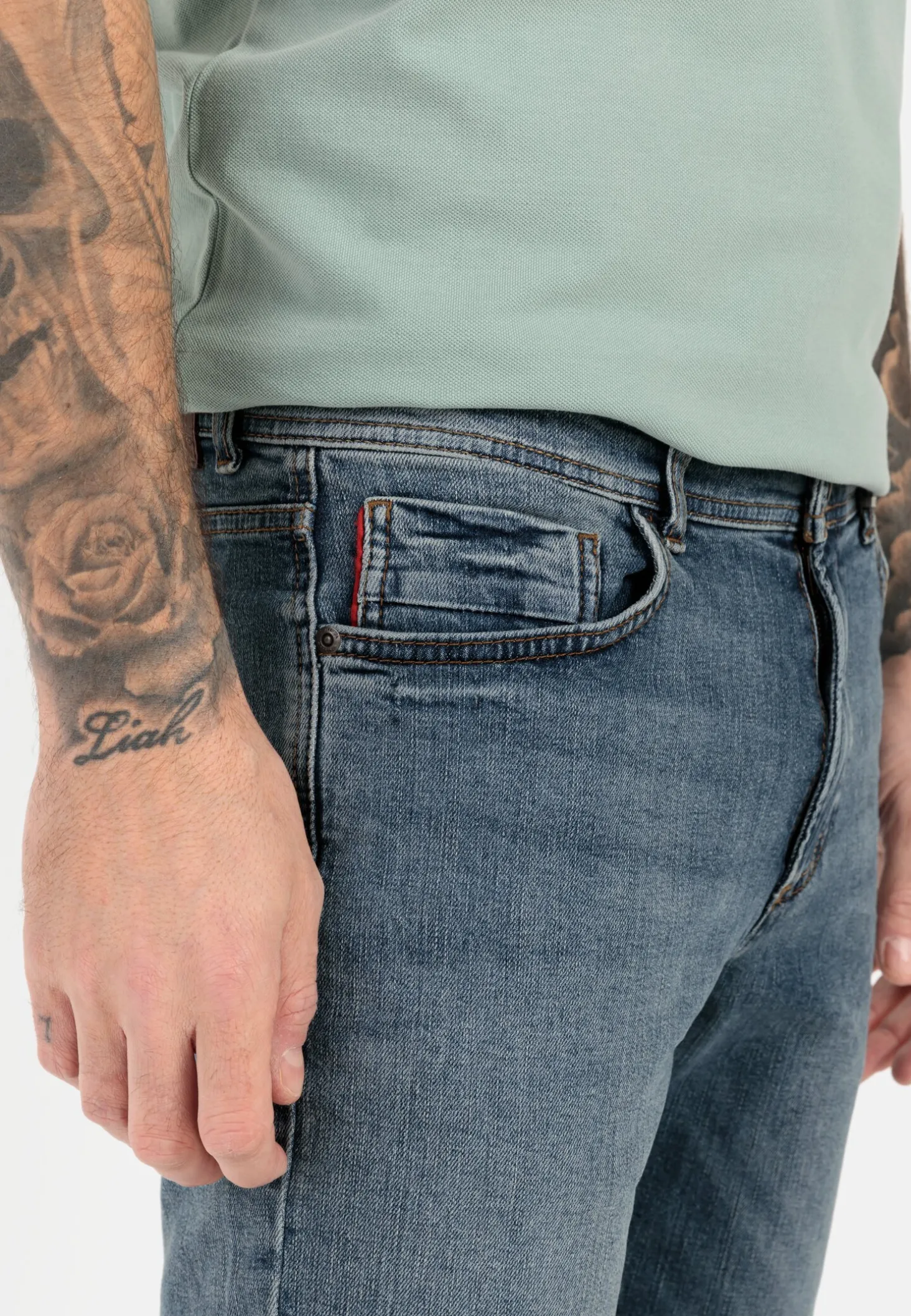 Regular Fit 5-Pocket Jeans aus Baumwolle