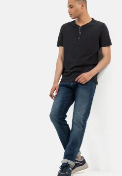 Regular Fit 5-Pocket Jeans aus Baumwolle