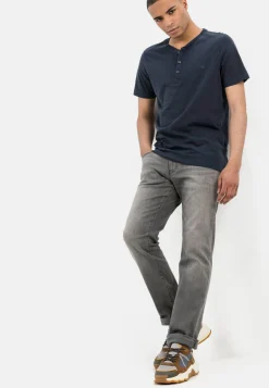 Regular Fit 5-Pocket Organic Cotton Jeans