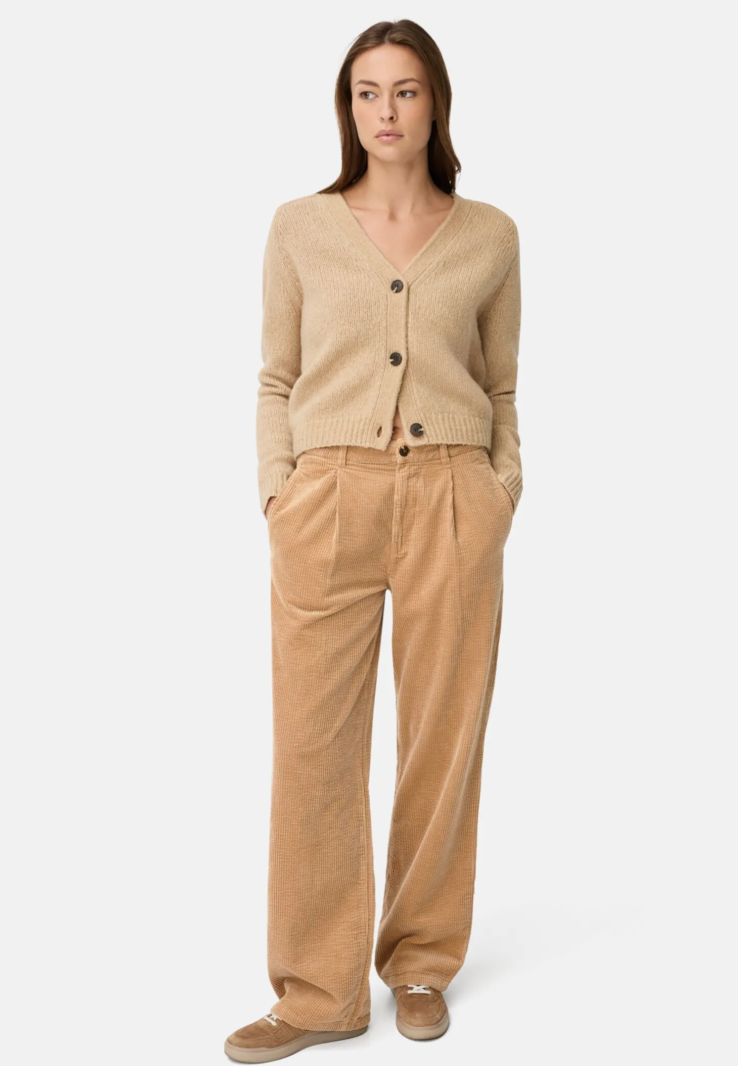 Relaxed Fit Chino Hose aus Baumwolle