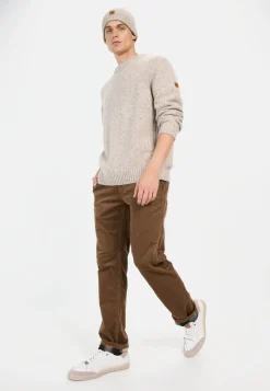 Relaxed Fit Cord Chino mit Thermofutter