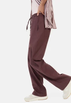 Relaxed Fit Hose aus einem Leinenmix