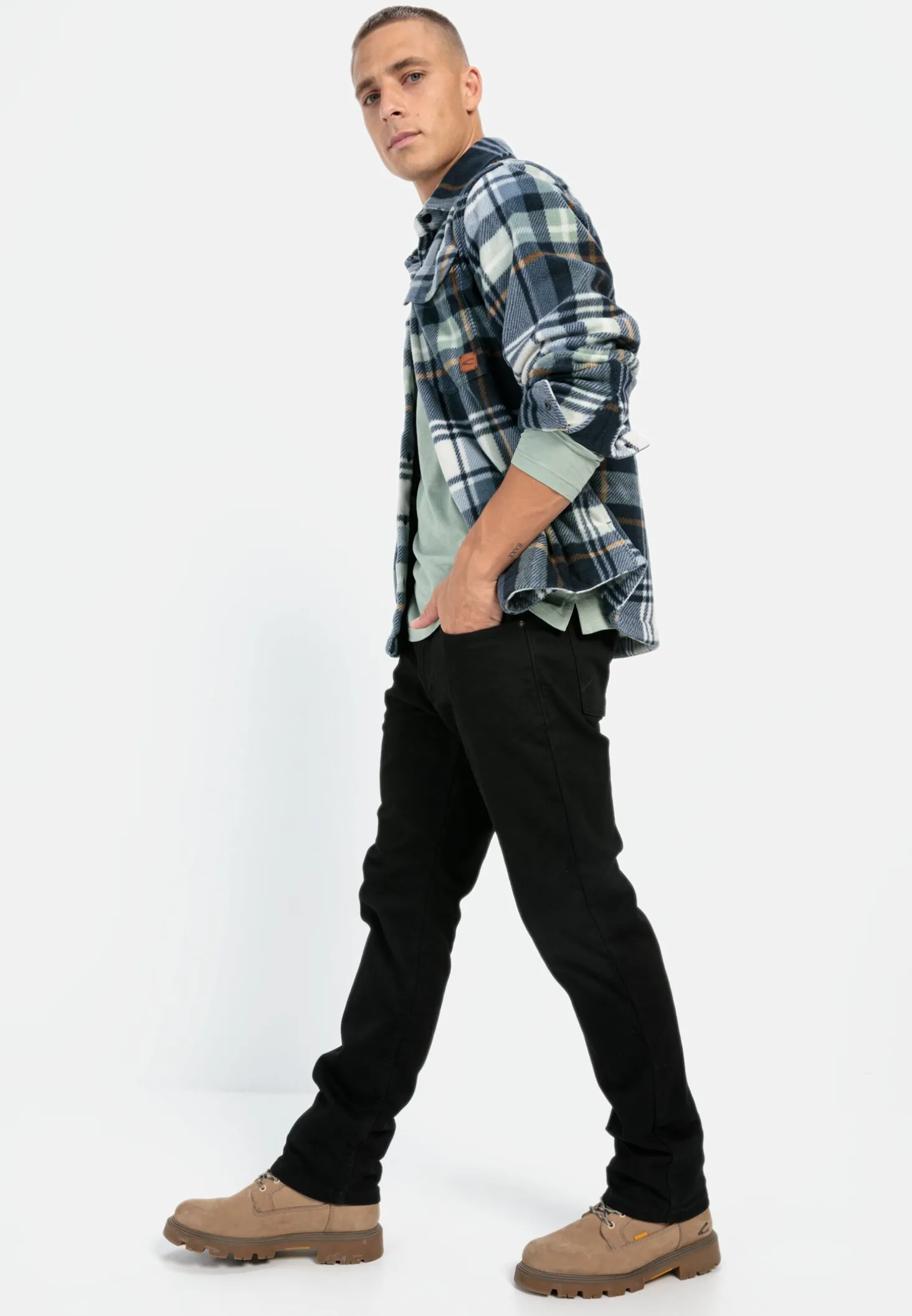 Relaxed Fit 5-Pocket Jeans mit Thermofutter