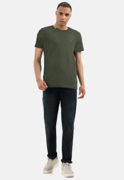 Relaxed Fit 5-Pocket Jeans mit leichten Used-Effekten