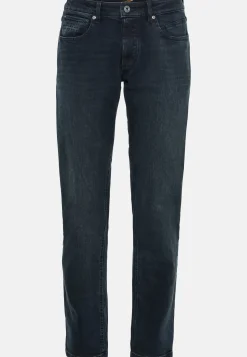 Relaxed Fit 5-Pocket Jeans mit leichten Used-Effekten