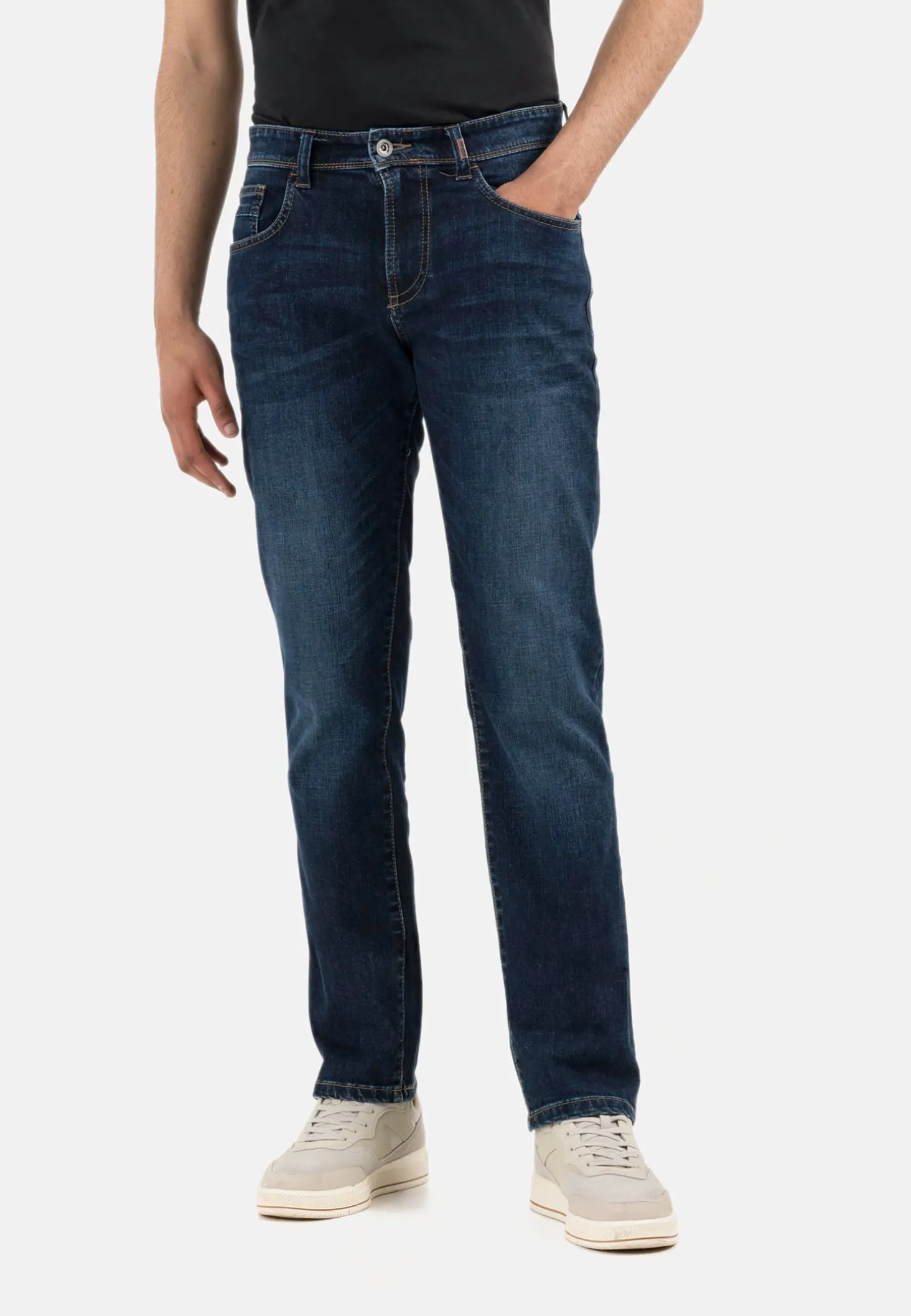 Relaxed Fit 5-Pocket Jeans aus Baumwolle