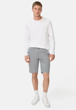 Relaxed Fit Shorts aus Baumwoll-Polyester-Mix