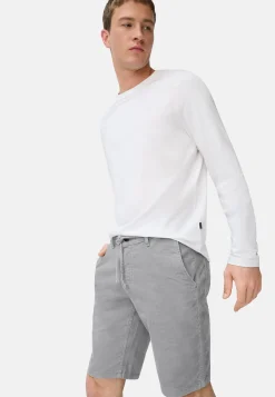 Relaxed Fit Shorts aus Baumwoll-Polyester-Mix