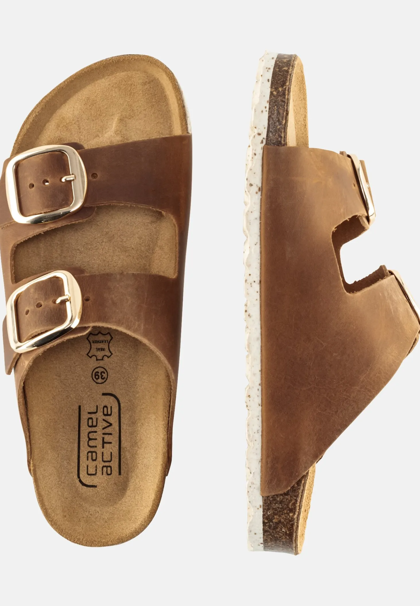 Riemensandalen aus echtem Leder