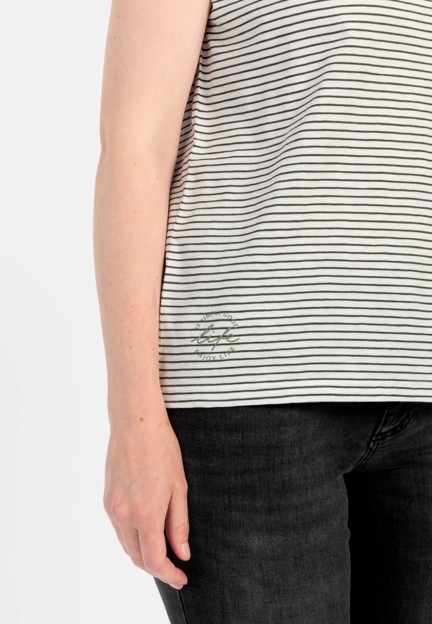 Ringelshirt aus zertifiziertem Organic Cotton