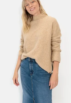 Rollkragenpullover aus einem Wollmix